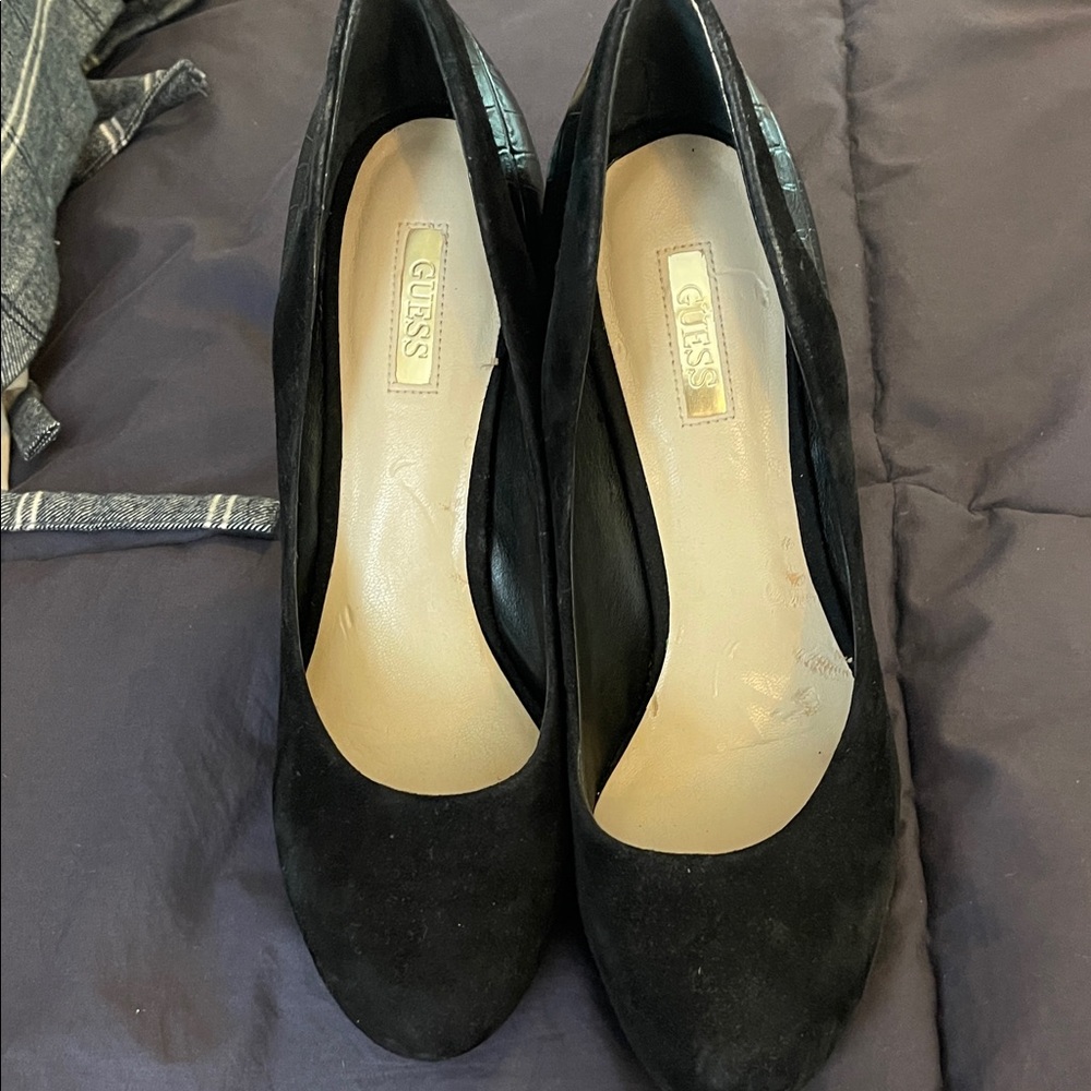 Guess Classic Black Women's Heels